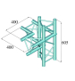 ALUTRUSS DECOLOCK DQ3-PAC45 4-Weg Ecke rechts