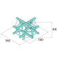 ALUTRUSS DECOLOCK DQ3-PAC52 5-Weg Ecke /\