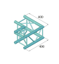 ALUTRUSS DECOLOCK DQ4-SPAC21 2-Weg Ecke 90°sw