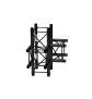 ALUTRUSS DECOLOCK DQ4-SPAT42 4-Weg T-Stück sw