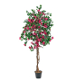 EUROPALMS Bougainvillea, Kunstpflanze, rosa, 150cm