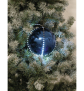 EUROPALMS LED Snowball 8cm, dunkelblau 5x