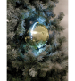 EUROPALMS LED Snowball 15cm, gold