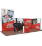 Messestand Faltdisplay Pop-Up MODULAR 104 - Abmessungen