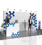 Messestand Faltdisplay Pop-Up MODULAR - Transporttrolley