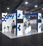 Messestand Faltdisplay Pop-Up MODULAR 110 - Frontansicht