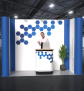 Mobiler Messestand U1 Form - Live 02