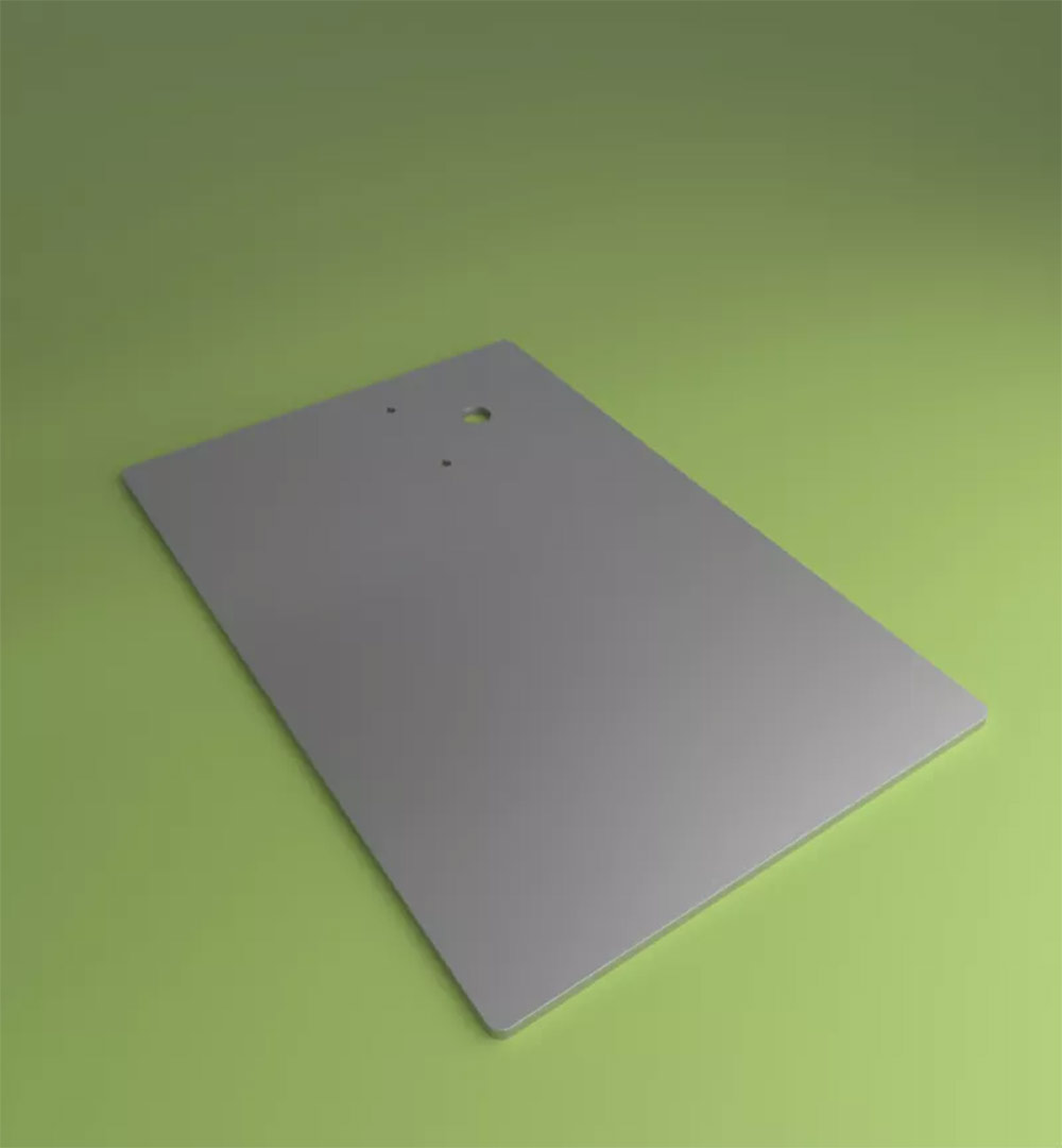 Fußplatten PIXLIP EXPO - 60 x 40cm seitlich  Fussplatte 