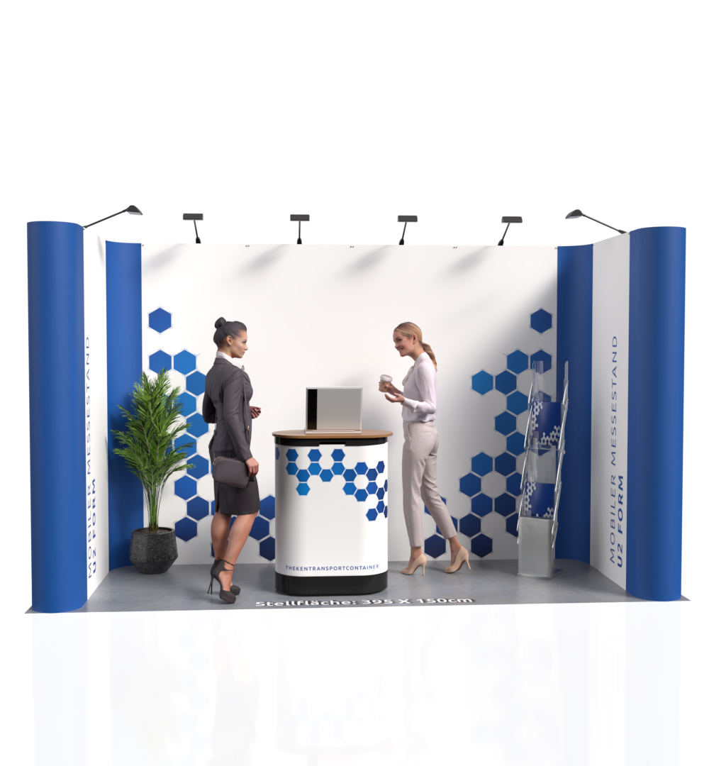 Mobiler Messestand U2 Form - Live 01