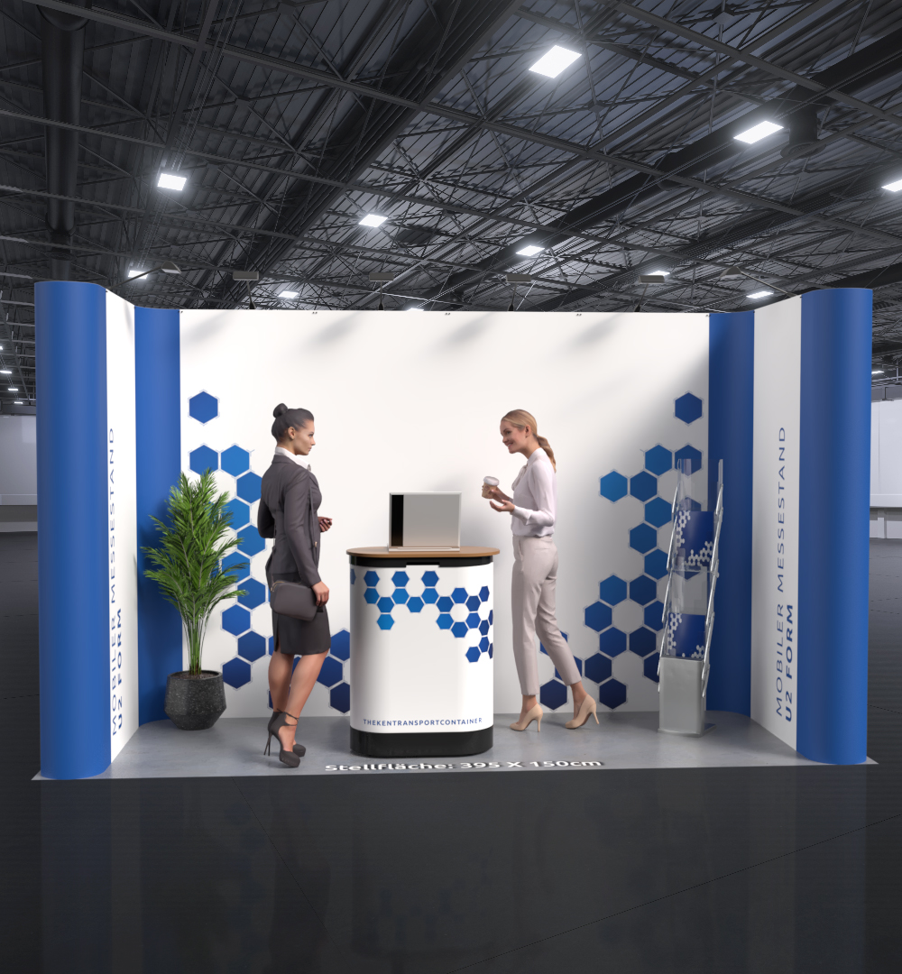 Mobiler Messestand U2 Form - Live 02