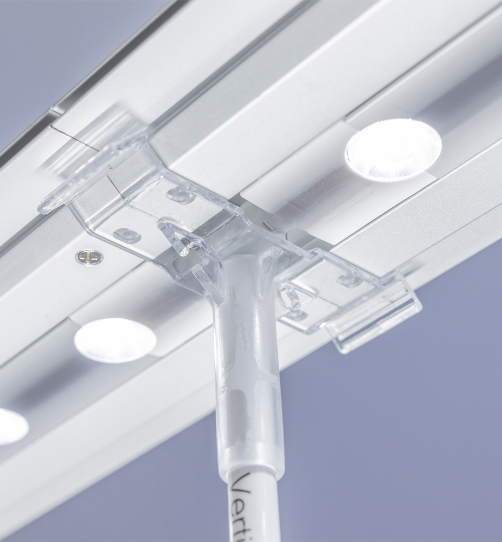 SEGO LED Messewand Breite 100cm - Strebenkreuz 03