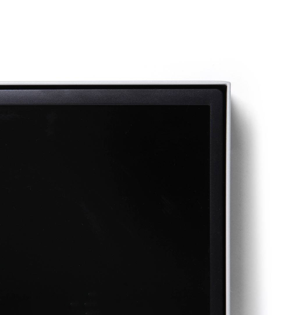 Smart Line Digitales Panel mit 43 Zoll Samsung Bildschirm Weiß - Rahmendetails