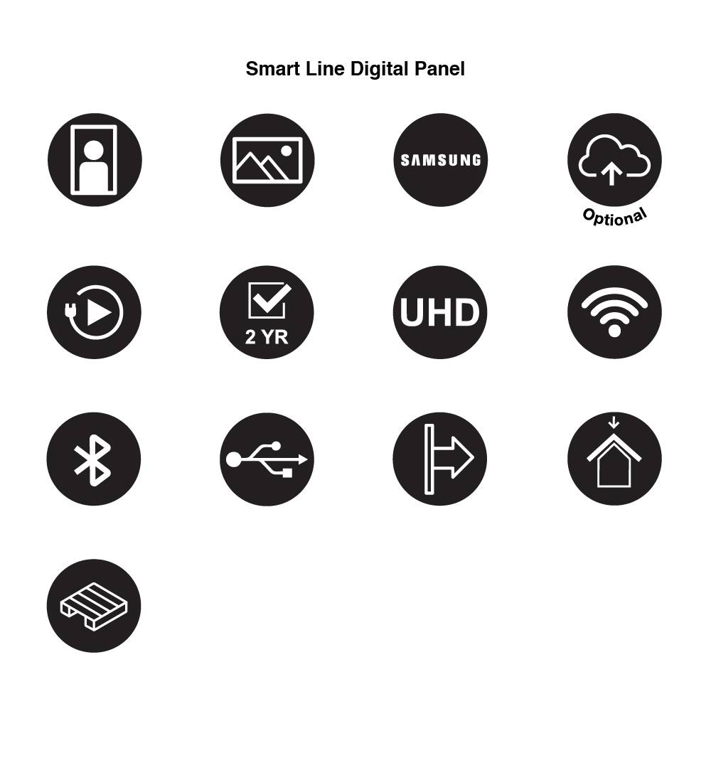 Smart Line Digitales Panel mit 43
