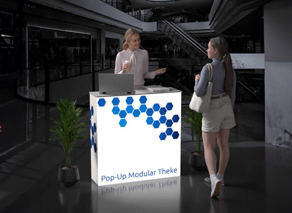 Pop-Up Modular Theke