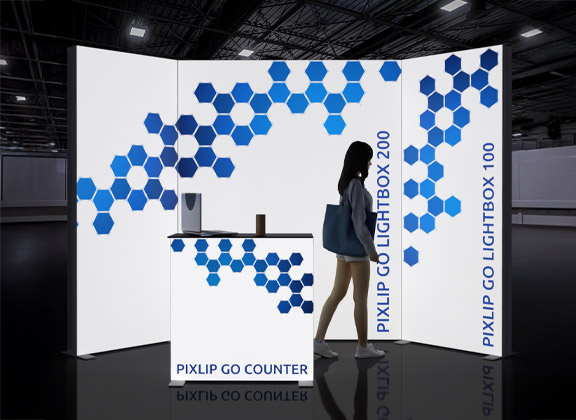 Messestand PIXLIP GO 14