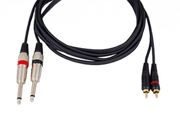 Audiokabel und Stecker