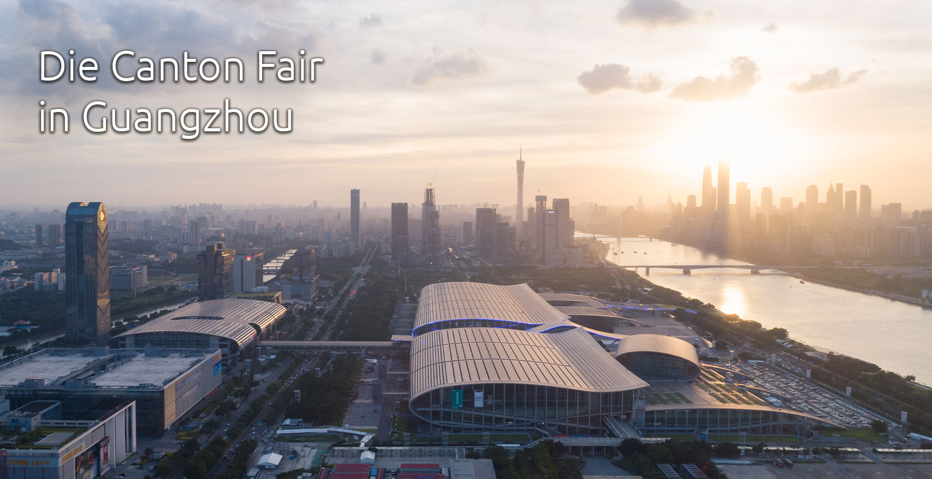 Die Canton Fair in Guangzhou